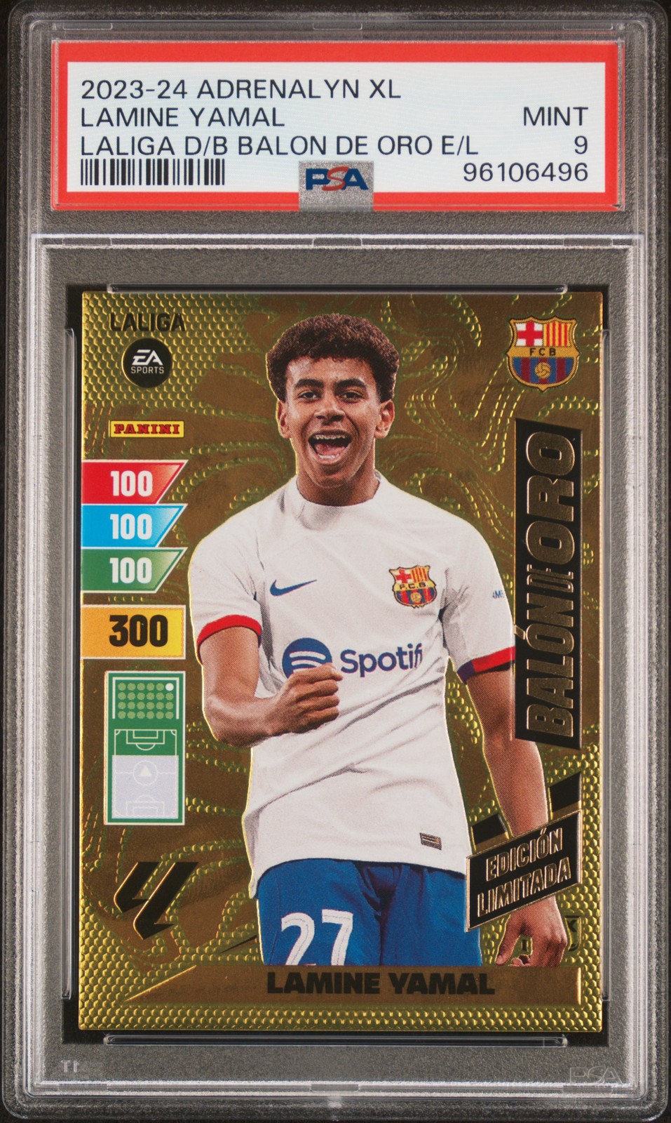 2023 LAMINE YAMAL PSA 9