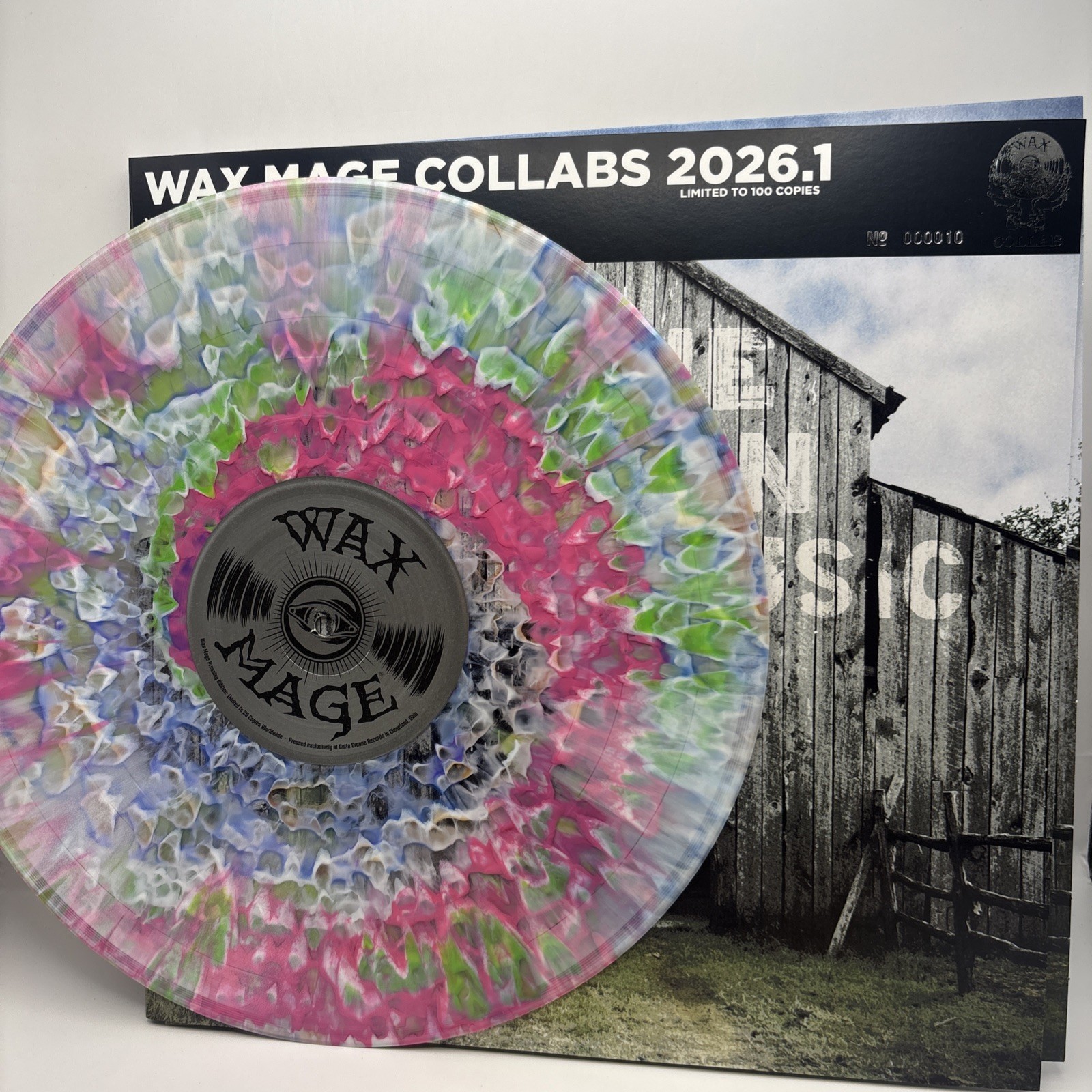 Willie Nelson - Country Music Hand Poured Wax Mage Vinyl #10