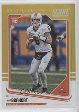 2018 Score Rookies Gold Zone /50 Kurt Benkert #356 8cx