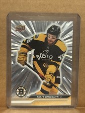 2023-24 Upper Deck Series 1 Hockey Matt Grzelcyk Outburst