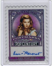 2026 Leaf Pop Century ANN-MARGRET Postmarks Autograph Card 1/1