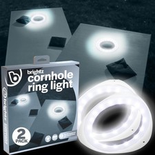 Brightz Led Cornhole Board Ring Lights 2-Pack - Bride And Groom Corn Hole