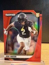 Kobe Hudson 2025 Panini Prizm Draft Picks Red /399
