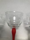 KOSTA BODA POST MODERN MEMPHIS STYLE GLASS  GOBLETS SET OF THREE 8 INCHES — photo 3