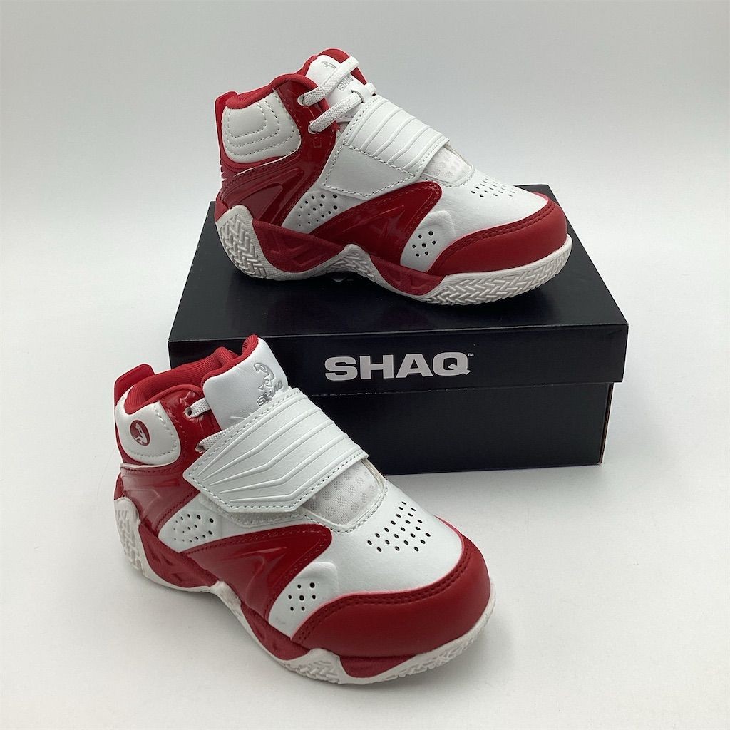 Shaq Devastator Kids' Basketball Shoes Size 9 White/Red Mid-Top | eBay
