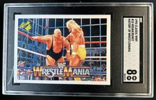 1990 Classic WWF Hulk Hogan King Kong Bundy #15 SGC 8