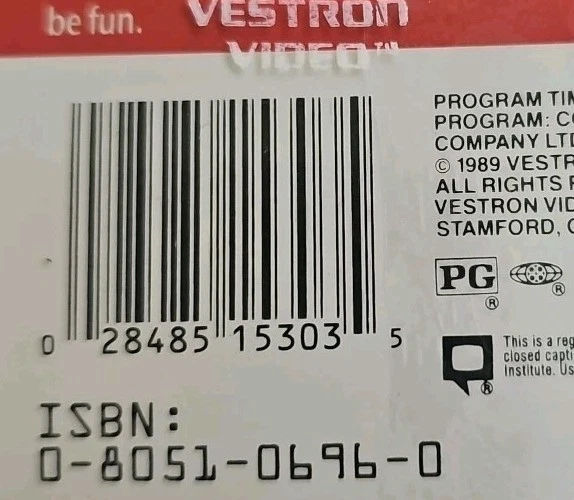 Earth Girls Are Easy VHS SEALED Watermarks Vestron Geena Davis Jim Carrey VTG  - Image 4 of 4