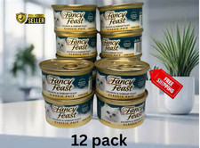 Purina Fancy Feast Salmon and Shrimp Feast Classic Grain Free Wet Cat Food Pate
