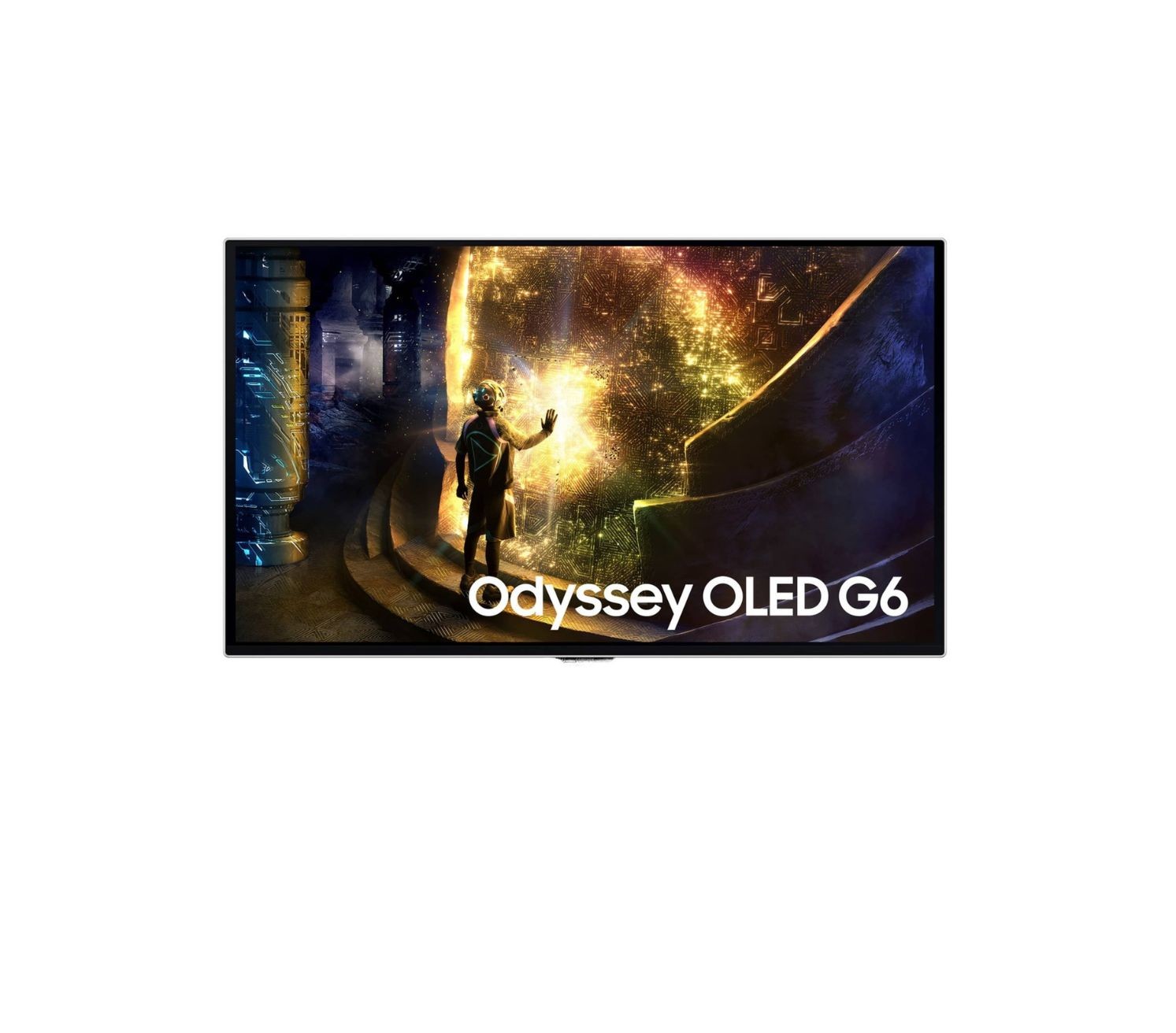 Samsung Odyssey OLED G6 LS27DG612SUXXU 27in QHD Monitor - Silver (Missing Items)
