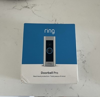 Ring Video Doorbell Pro New Sealed Hard Wired 1080p HD + Alexa