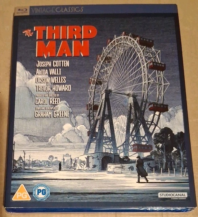 The Third Man - Studio Canal Vintage Classics (Slipcover, Blu-ray, 2025)