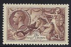 Great Britain, 1934, Scott #222, 2sh,6p Reengraved Seahorse, Mint, O.G., N.H. — photo 1