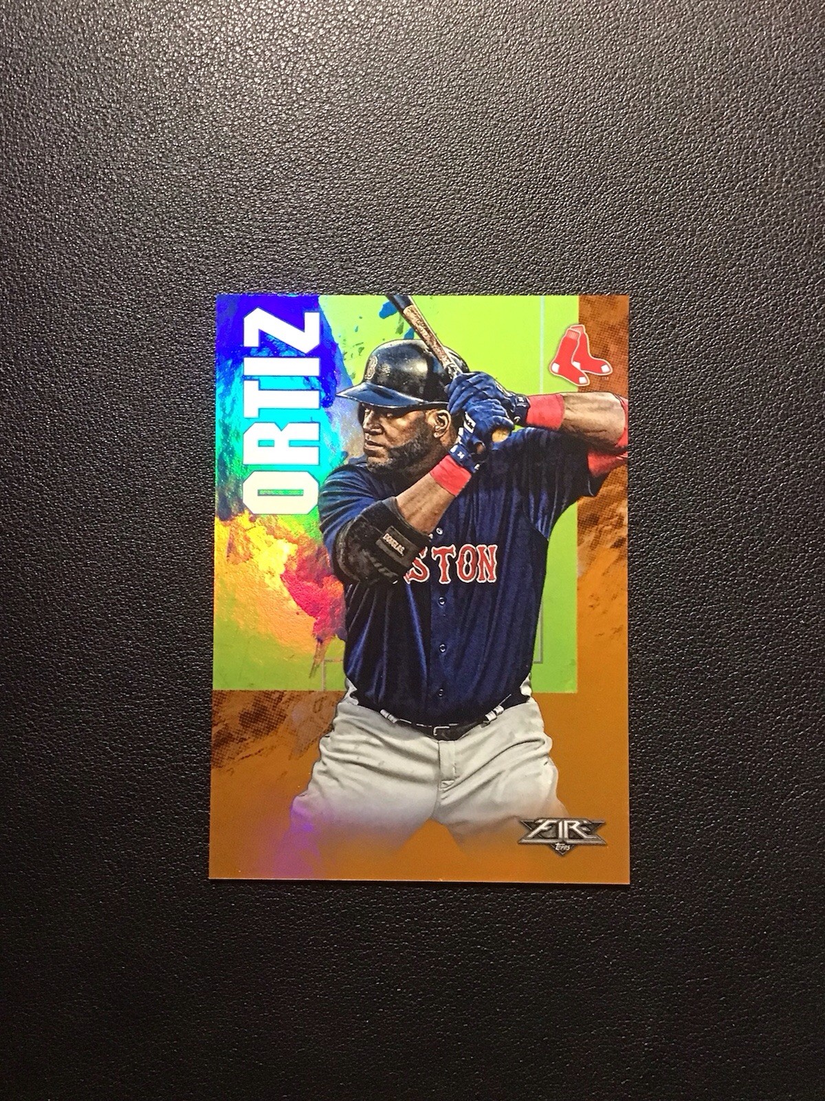 2019 Topps Fire David Ortiz Orange /299 #93 NM