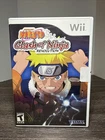 Naruto Clash of Ninja Revolution Nintendo Wii Complete CIB Manual Clean Disc