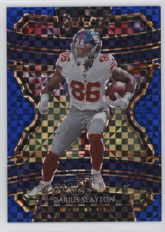 2019 Panini Select Concourse Blue Prizm /175 Darius Slayton #39 Rookie RC 05l9