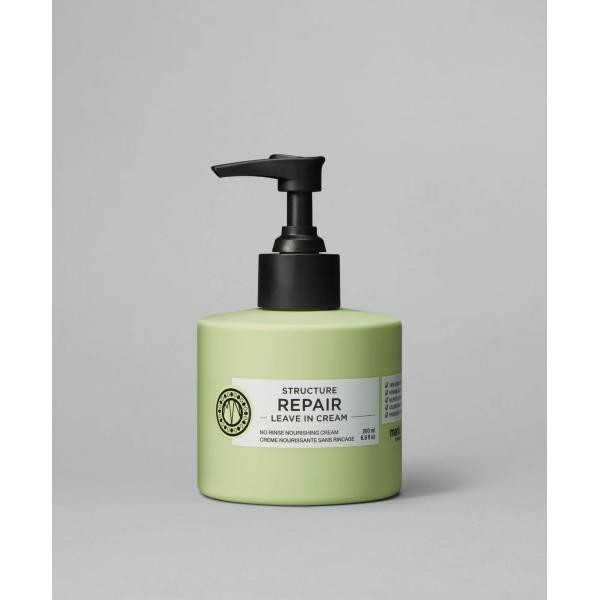 Maria Nila Unisex Crema Structure Repair Leave-In Cream 200Ml - Balsamo Senza Risciacquo Capelli - Immagine 3