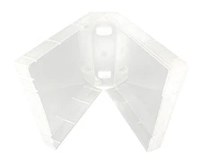 Clear Storage Square Cases 40mm for Wood Mounted Rubber Stamps