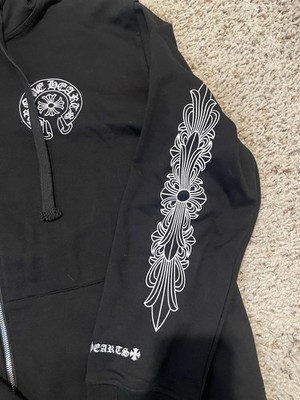 Chrome Hearts Los Angeles Full Zip Hoodie Size 2XL, Graphic Print