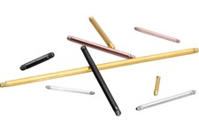 PIERCINGLINE  Piercing Chirurgenstahl Barbell ohne Kugeln