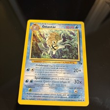 (LP-NM) Omastar Fossil 1st Ed 40/62 Pokemon Card TCG