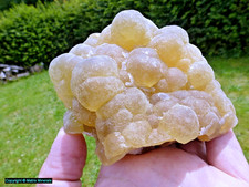 Gelber Kugeliger Fluorit von Xinyang, Henan, China