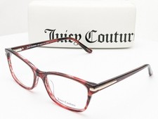 Juicy Couture JU 234/G K4G Square Havana Gold Womens Eyeglasses Frames 55-17-140