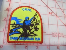 Camp Mountain Run collectible C.O.P.E. patch (bV)