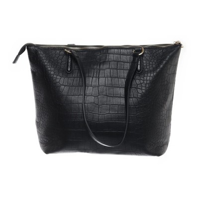 M&S Collection, Handtasche, Damen, Polyurethan, Schwarz, 28, 13, 27 cm #svR