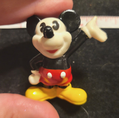 Pie Eyed Mickey Mouse PVC Figure Disney 2 inch toy character plastic figurine