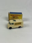 Vintage MATCHBOX Lesney # 62 Rentaset TV SERVICE VAN with Original Box