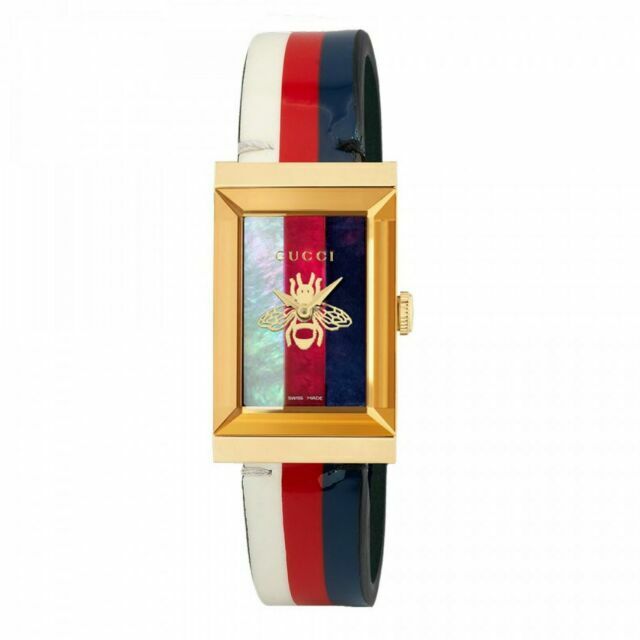 Gucci G-Frame Blue/Red/White Women's 