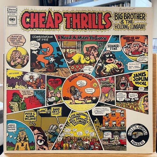 Janis Joplin Big Brother & Holding Co Cheap Thrills Vinyl LP Columbia PC 9700 - Picture 2 of 6