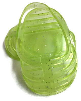 Green Jelly Shoes for 18 inch Doll Clothes Girl