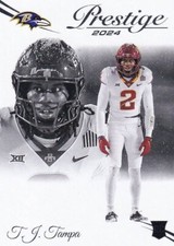 2024 Panini Prestige - Rookies #332 T.J. Tampa (RC) - Ravens