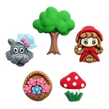 To Grandmother's House We Go  Craft Scrap Buttons Embellishments Shelly's Button