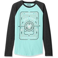 Zoo York Mens Arcade Long Sleeve Raglan, Mint, Large Sale Zoo York Mens Arcade Long Sleeve Raglan, Mint, Large Sale