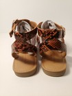 NEW Women's Directions Orange Greeway Strappy Ankle Sandals Animal Print — photo 7