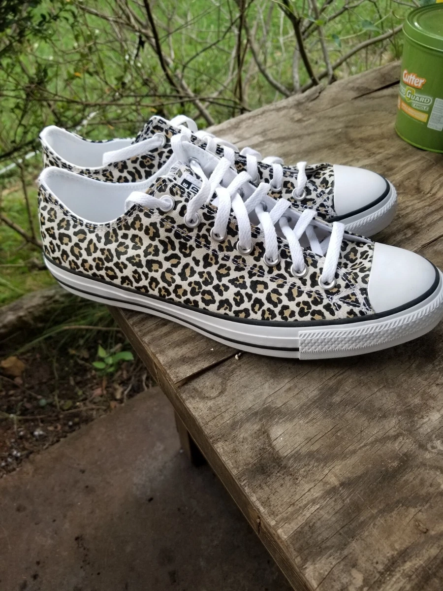 Converse Chuck All Star Leopard size 10.5 | eBay