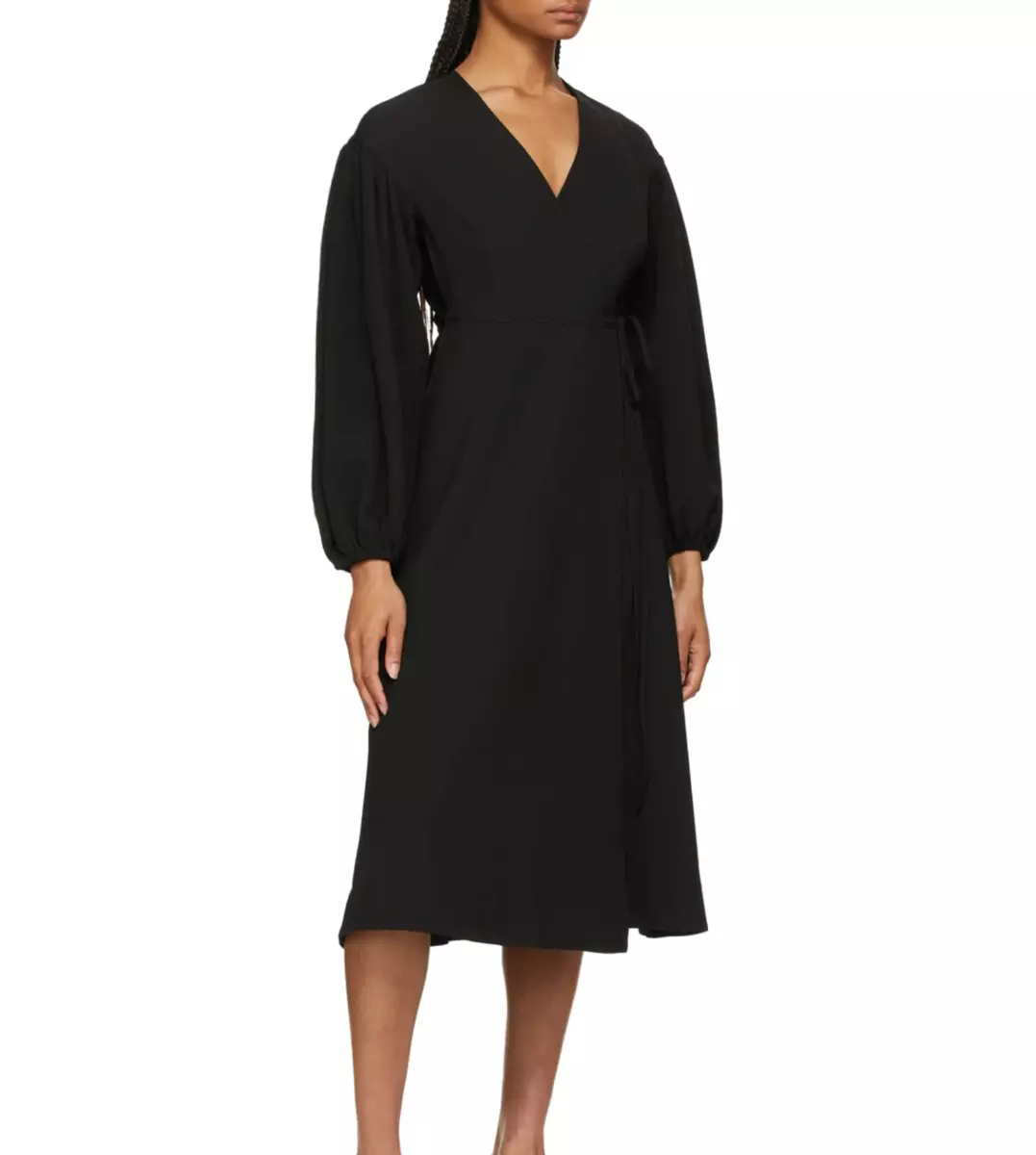 Ganni heavy top crepe dress