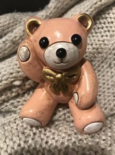 FIGURINA CERAMICA ORSACCHIOTTO THUN VINTAGE BOLZANO ITALIA