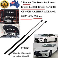 2 Front Bonnet Hood Gas Struts for Lexus ES250 ES300h ES350 VV60R GSV60R 2014-ON