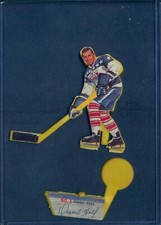 1970-71 POST SHOOTERS #3 DENNIS HULL NHL ALL STAR Blue Jersey Detach Name Plate