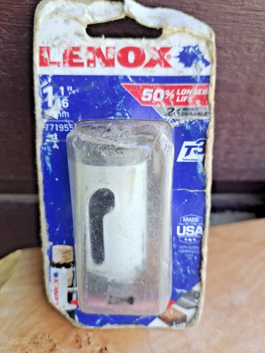 LENOX T3 Hole Saw 1 1/16 Inch Bi Metal Speed Slot USA 1771955 | eBay