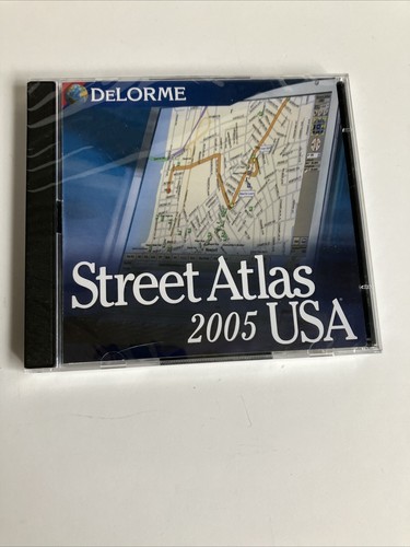 Street Atlas USA 2005 CD-ROM By Delorme | New Sealed - Picture 9 of 12