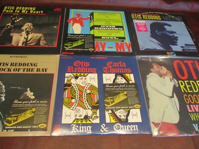 OTIS REDDING VERIFIED AUDIOPHILE HIGH QUALITY VINYL LIMITED EDITION 6 LP Set