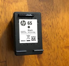   Authentic Original HP 65 Empty VIRGIN Ink Cartridge Never Filled- Black Color  