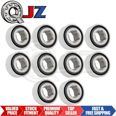 [Qty.10] W211PP5 Agricultural Square-Bore Bearing [1-1/2'' ID x 4'' OD x 1.75'' W]