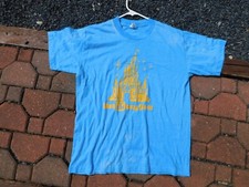 Vintage 80s/90s Walt Disney World Castle T Shirt Single Stitch USA Adult Large