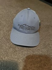 Kids Vineyard Vines Embroidered SnapBack Cap Gray