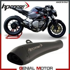 Auspuff Hp Corse Hydroform Schwarz Mv Agusta Brutale 910 750 2006 06